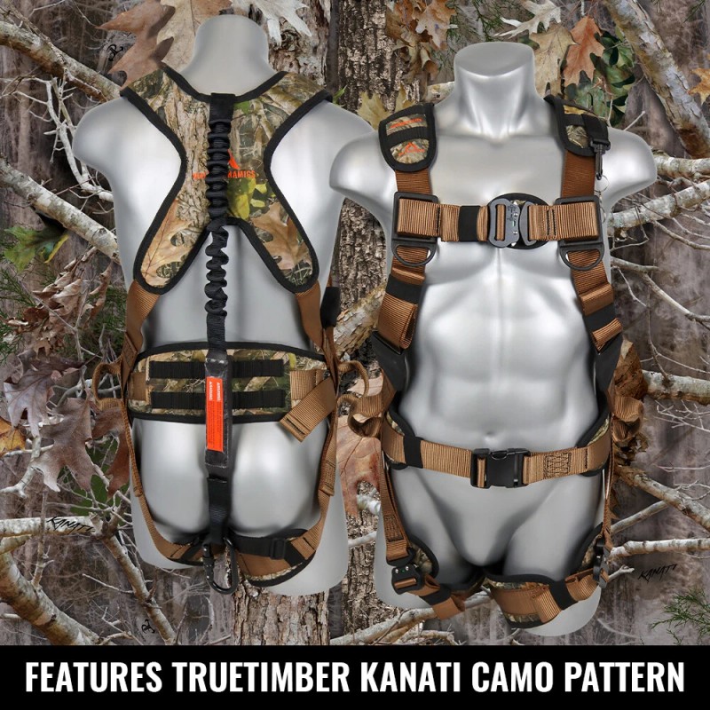 Malta Dynamics Hunter's Elite Hunting Harness - L-XL, TrueTimber Kanati