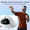 Head Strap for 0culus Quest 2 Headset, Original Replacement Head