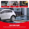 Happybuy Curb Ramp, 2.6" Rise Rubber Driveway Ramp, Heavy-Duty 33,069