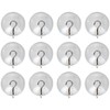 SHATCHI 12Pcs Suction Hooks – Rubber Sucker Pads with Metal