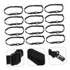 COHEALI 50pcs Bow Tie Extension Strap Bow Tie Elastic Strap