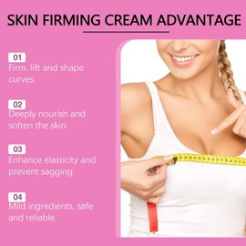 Crema Reafirmante For Senos Y Glúteos, Crema Hidratante Y Lifting For Reafirmar La Piel Y Realzar El Contorno.