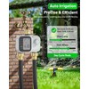 [2026 Upgrade] 2 Zone Sprinkler Timer with Brass Inlets &