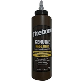 Titebond Leather Glue Wood Glue, 16 fl oz (473 ml), directly Verarbeitbarer 501/4
