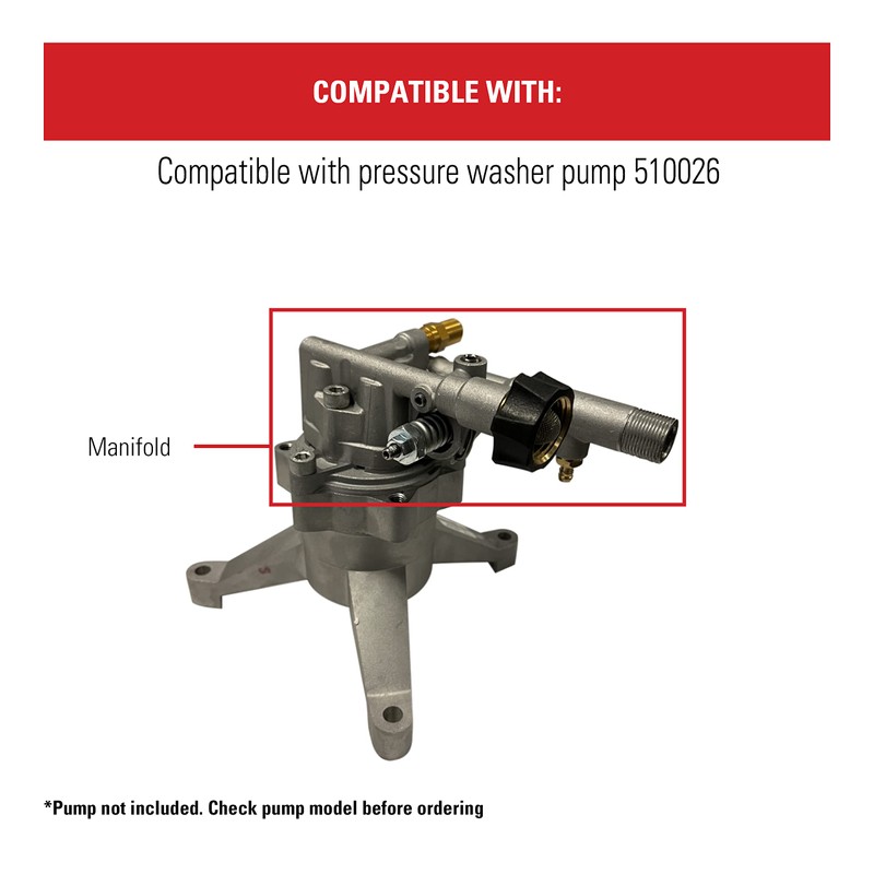 Simpson Cleaning 7113810 Manifold Replacement Kit for OEM Technologies 510026