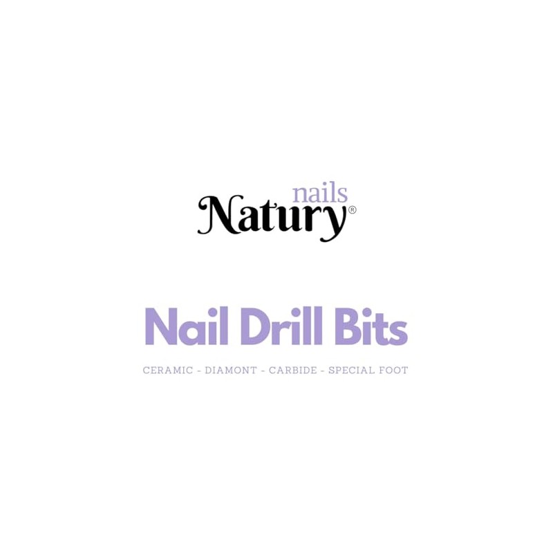 Natury Nails 5 in 1 Tungsten Carbide Nail Drill Bit