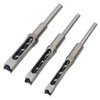 Rowiz 3pcs Woodworking Square Hole Drill Bits Mortising Chisel Set,