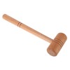 Hohopeti Wooden Jewelry Shaping Hammer Ergonomic Mallet for Jewelry Repair