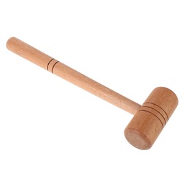 Hohopeti Wooden Jewelry Shaping Hammer Ergonomic Mallet for Jewelry Repair and Polishing Tool for Crafting Detailed and Surface Finishing