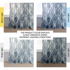 HPD Half Price Drapes SHCH-PS18042-84 Printed Faux Linen Sheer Curtain