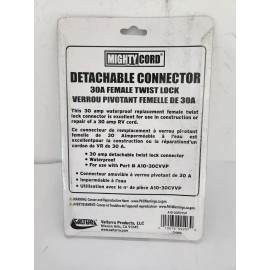 Valterra - A10-30FDTVP - Mighty Cord - Detachable 30A Female Twist lock Connect