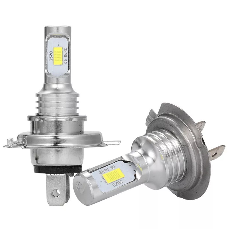 AUIMSOCO 2x H7 LED Headlight Bulbs Kit High Low Beam