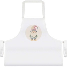 Azeeda 'Cute Gnome Standing' Unisex Cooking Apron (AP00079345)