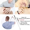 WOVTE Bear Claw Extendable Back Scratcher for Men Women, Stocking