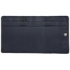 Gusti Omar Leather Wallet for Men and Women, Blue Leather,