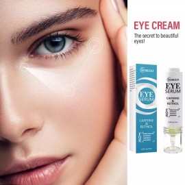 Eye Serum Crema Contorno de Ojos Cafeína y Retinol - Antienvejecimi