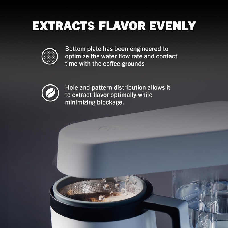 Able Brewing - Able Basket Reusable Coffee Filters, Single-Layer Coffee