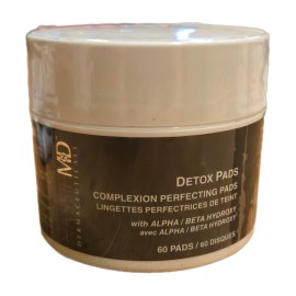 NassifMD Dermaceuticals Nassif MD Detox Pads 60 Count Complexion Perfecting Pads Dermaceuticals SEALED