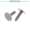 ACROPIX Universal 6.5mm Hole Diameter Plastic Rivet Fasteners Fender Bumper