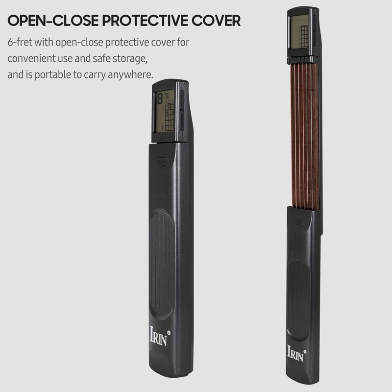 IRIN Pocket Guitar Chord Trainer 6 Fret Portable Practice Tool