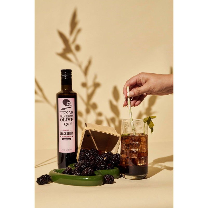 Blackberry Balsamic Vinegar - Gourmet Barrel Aged Infused Balsamic Vinegar