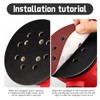 LAINIKE Replacement Sander Backing Pad for Bosch 8 Holes Sanding