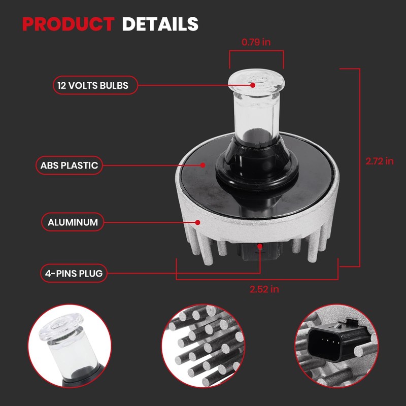 HRepair Tail Light Bulb fits for GMC Acadia 2013 2014