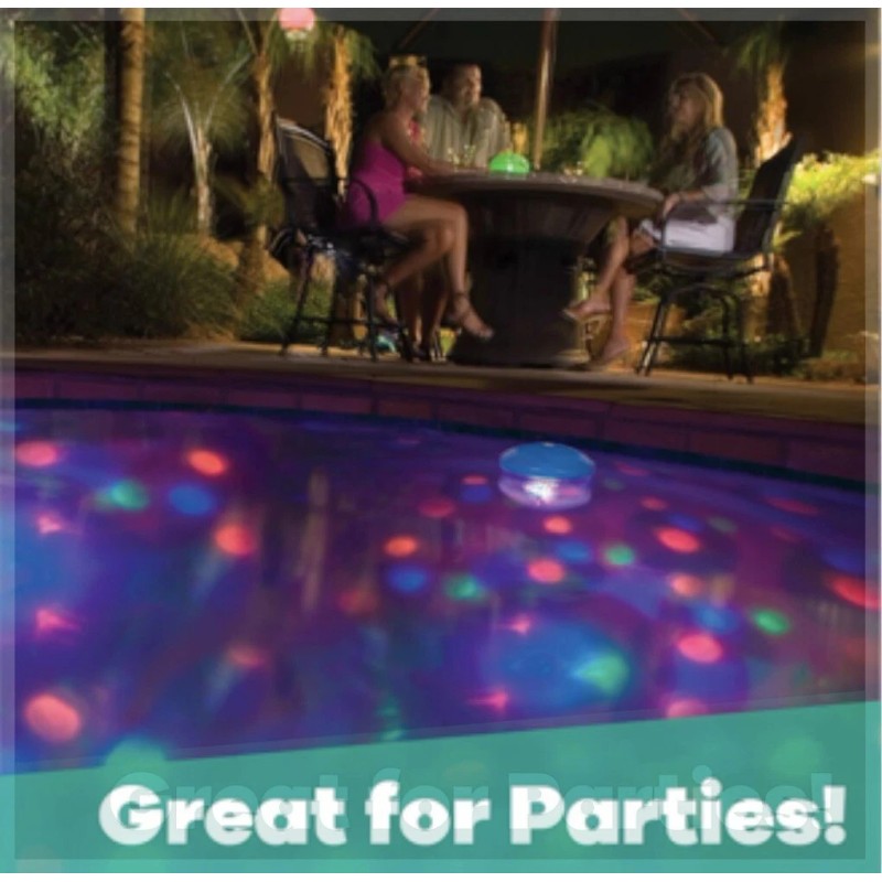 GAME 3550 Pool Underwater Light Show Projects 7 Changing LED
