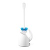 OXO Good Grips Compact Toilet Brush & Canister, White, 6"