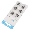 6pcs Silicone Click Sleeve Accessory Protect Ears Washable Sound Amplifier