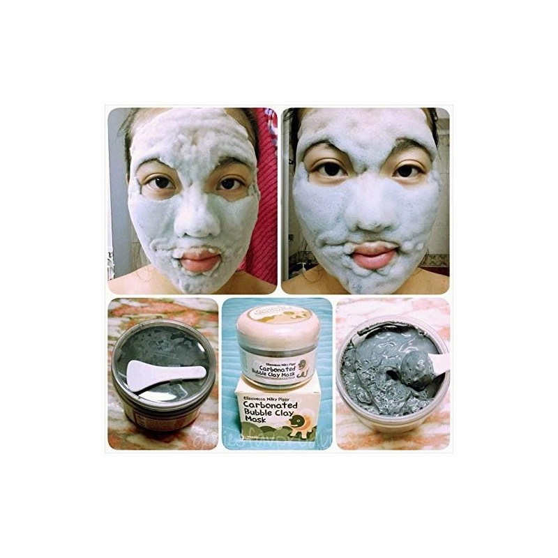 Elizavecca | Carbonated Bubble Clay Mask | Mascarilla Facial |