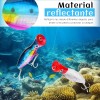 5 Señuelos Popper De 43g Kit Pesca Superficial Mar Playa