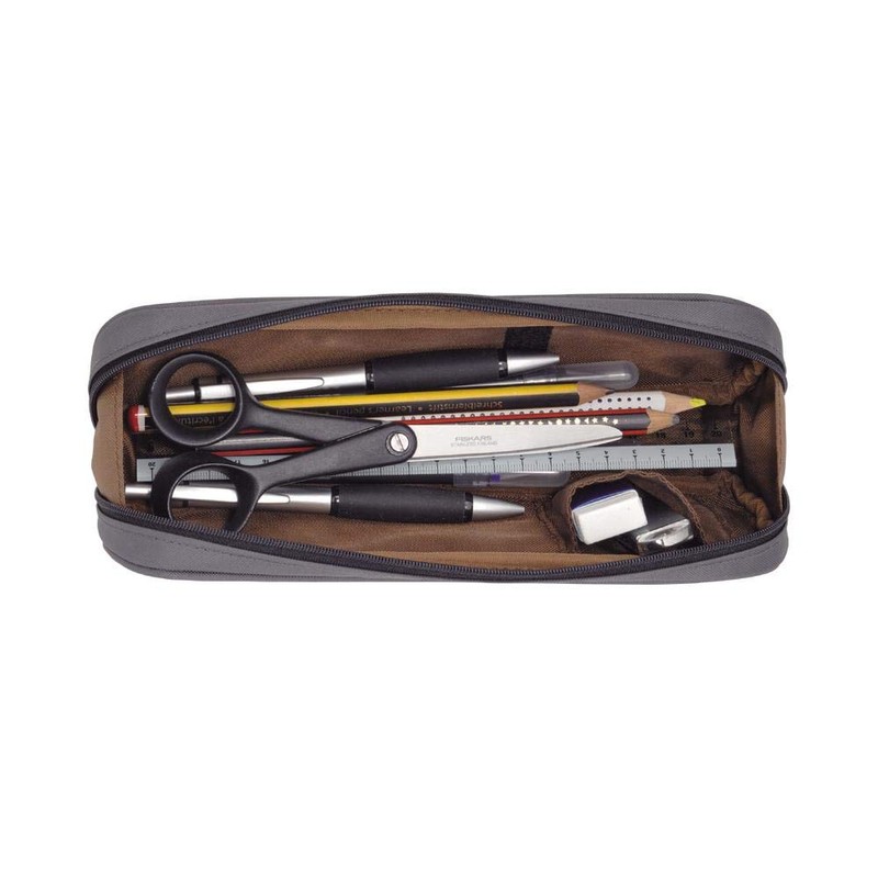 LIHITLAB A7552 2-Way Pen Case, black