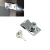 Key Hook Drawer Cabinet Sliding Door Latch Lock Easy Installation Key Hook 2ea