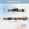 GORGECRAFT Pack of 2 Luggage Straps for Adding a Bag,