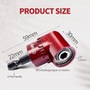ColumPRO 1/4 Inch 105 Degree Right Angle Driver Adapter Hex