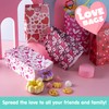  JOYIN 48 Pcs Valentines Paper Gift Bags, Goodie Bags