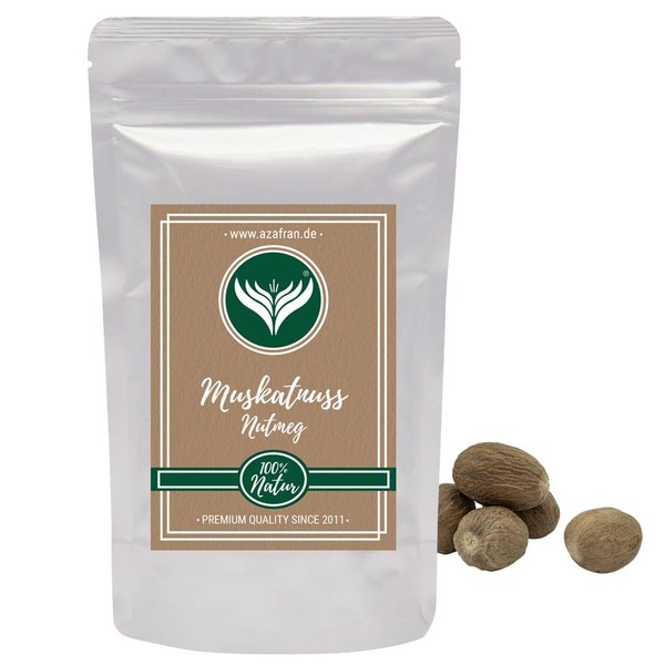 Azafran Nutmeg Nutmeg 80/85 Premium Quality Pack of 10