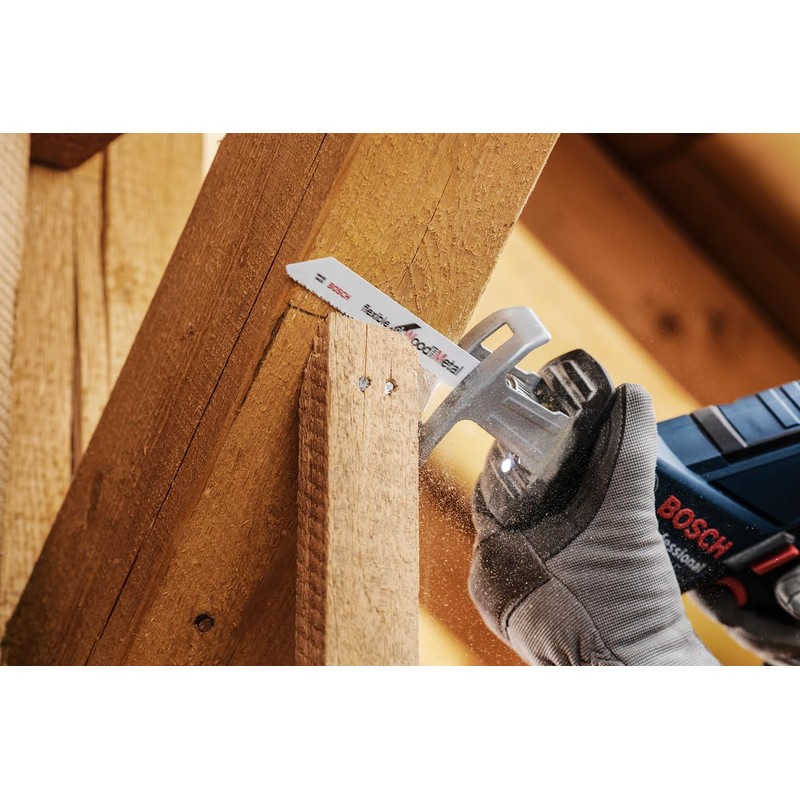 Bosch Accessories Flex Wood/Metal 1/2" UniShank S1122 HF, Blue, 225