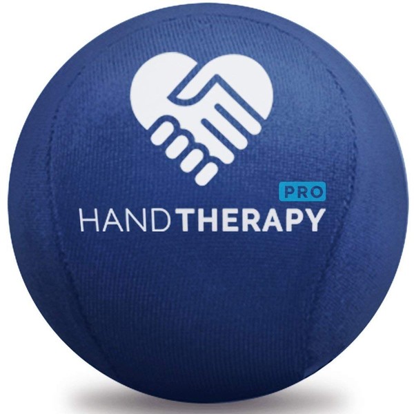 Stress Ball Hand Therapy Gel Squeeze Ball for Hand Stress and Therapeutic Relief, Grip Strength, Hand Mobility and Restoration (Navy)