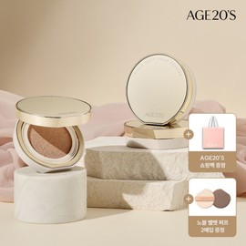 AGE20S Noble Glow Cover Cushion (1 product + 1 refill) (SPF40+ PA+++) / 에이지투웨니스AGE20S 노블 글로우 커버 쿠션(본품1+리필1) (SPF40+ PA+++)