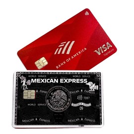 Mexican Express Black Credit Debit Card Skin Decal Sticker