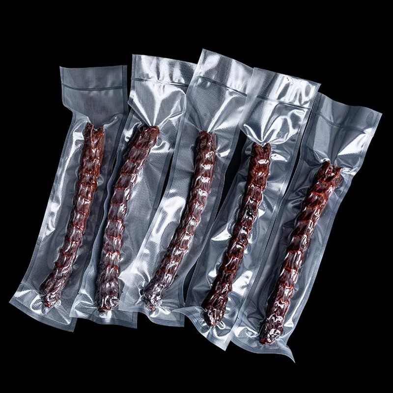 100 Pack Clear Vacuum Bags 3.9x9.8 inch (Inside Size 3.5x9.4