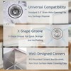 HOTIS 22x18 Inch Drop In Kitchen Sink, Stainless Steel Handmade