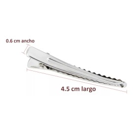 Selanusa Pinza Broche Pico De Garza Para Cabello 4.5 Cm 100 Pz