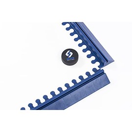 Skate Anytime - Hockey Puck Stopper Edging - Expandable, Reconfigurable (Short 14")