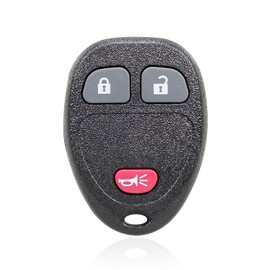 Unifizz Replacement Keyless Entry Remote Car Key Fob 3 Buttons KOBGT04A for Chevy HHR 2006-2011 Uplander 2006-2008 for Buick Terraza for Saturn Relay 2005-2007 for Pontiac Montana Black