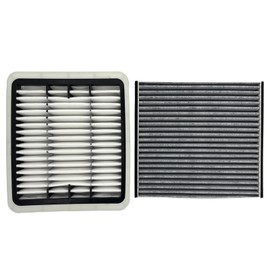 17801-50030 & 87139-50030 Engine Air Filter And Carbon Cabin Filter Set Fits Compatible with Lexus LEXUS LS430 LS 430 2001 2002 2003 2004 2005 2006 4.3L V8 4293CC 4.3 L V 8 Base Sedan 4-Door