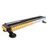 CUMART 26.5" Amber white 54 LED Automotive Rooftop Beacon Emergency