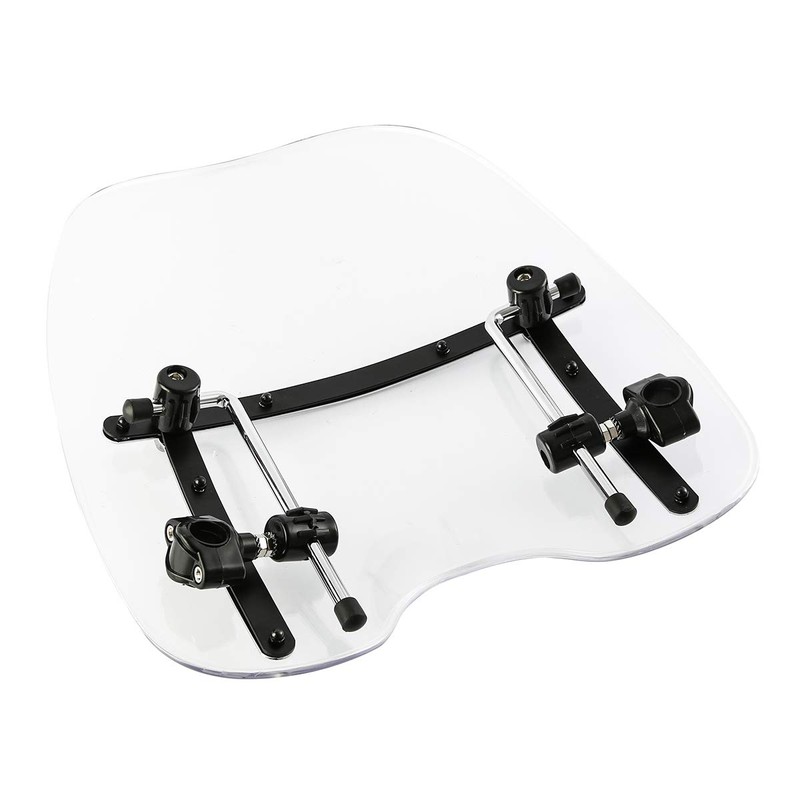 XMT-MOTO Front Windscreen Windshield Fit For Harley Davidson Softail Sportster